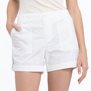 sold Sanctuary Switchback Cuffed Short in White